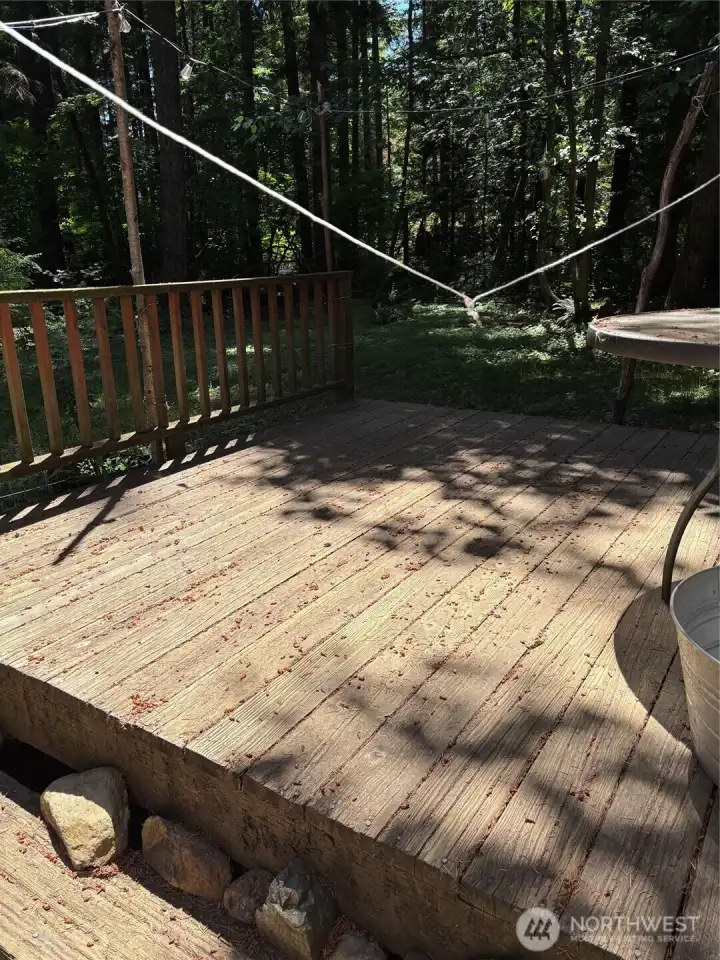 Backyard deck Backyard deck