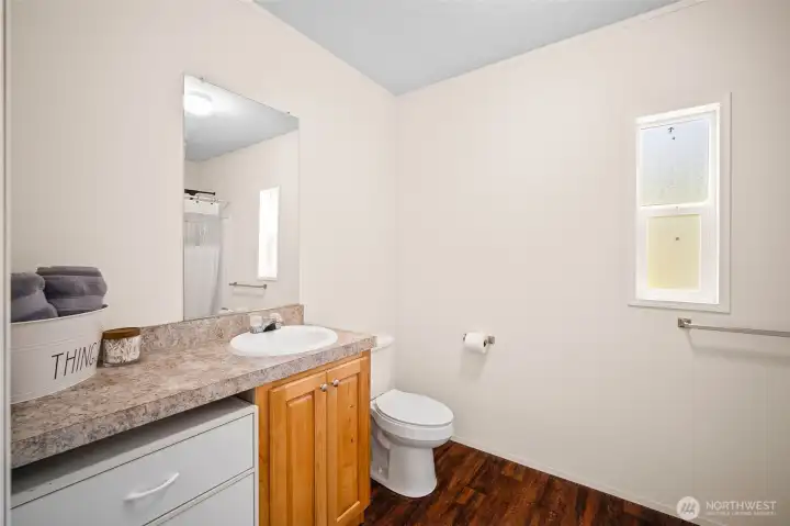 Primary ensuite bath.