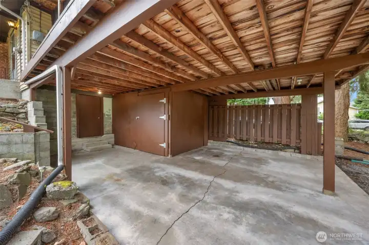 Incredible carport