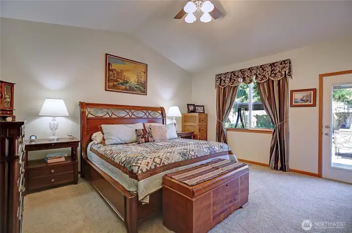 Primary Suite on Private Back Corner of Home~ Primary Suite on Private Back Corner of Home~