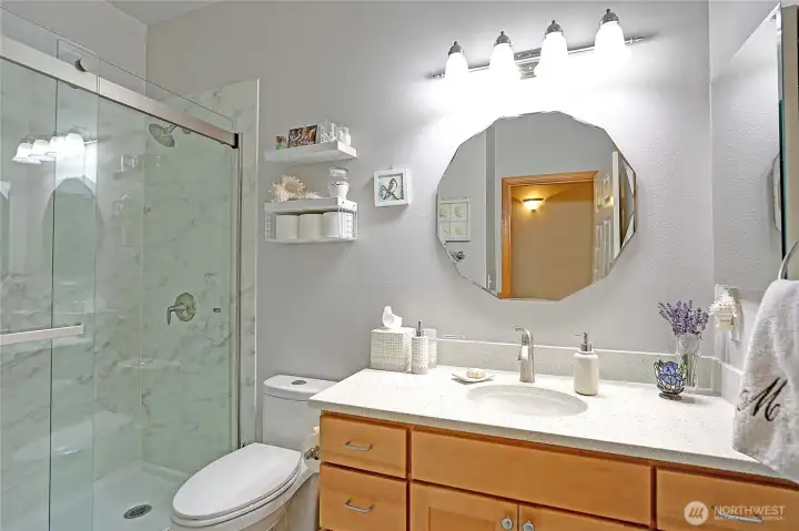 Guest Bathroom w/ more Custom Updated Finishes~ Guest Bathroom w/ more Custom Updated Finishes~