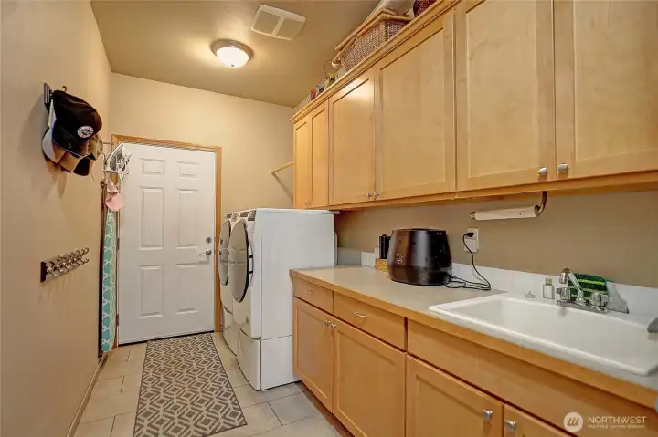 Large Mudroom/Utility/Laundry Center off Garage~ Large Mudroom/Utility/Laundry Center off Garage~