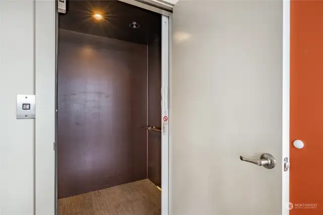 Elevator serves every floor