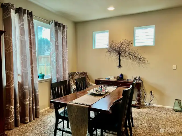 Dining Room Open Concept to the Kitchen & Greatroom