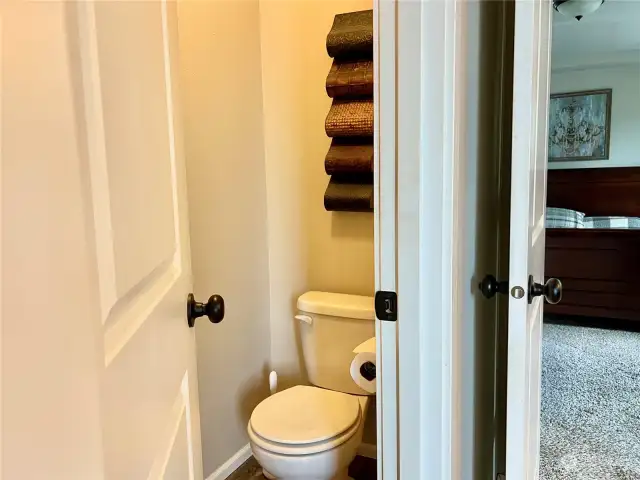 Primary Bathroom Suite w/ Separate Toilet Room