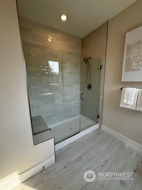 Owner's bath walk in shower