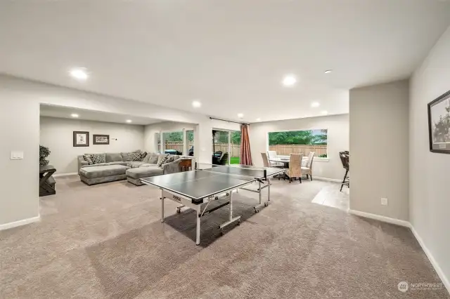 Look at all this space in the basement!