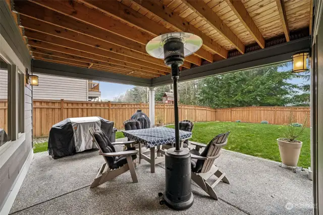 Patio off basement