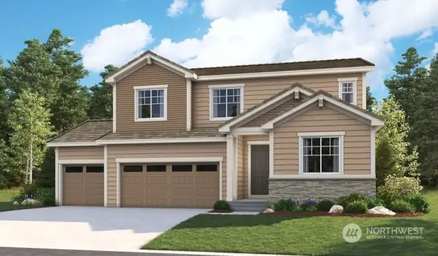 Photo rendering of similar home.