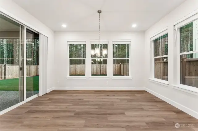 Photo is of a similar home