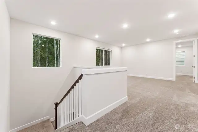 Photo is of a similar home