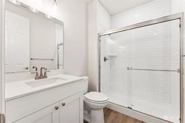 Photo is of a similar home