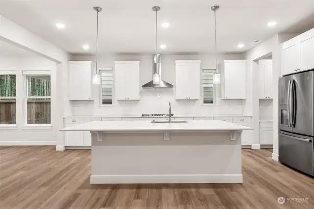Photo is of a similar home