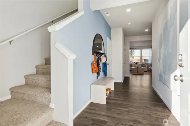 Entry. Photos are of model home of the same plan and may reflect different colors and options.