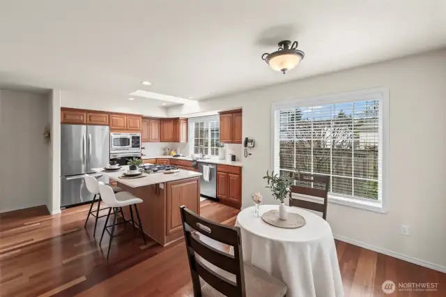 Eating Space off kitchen