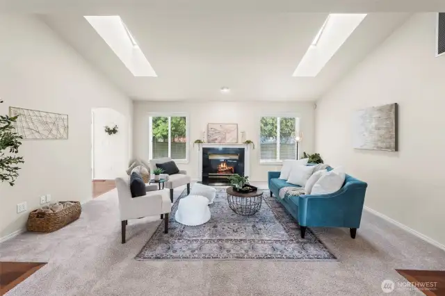Vaulted Ceilings with Skylights