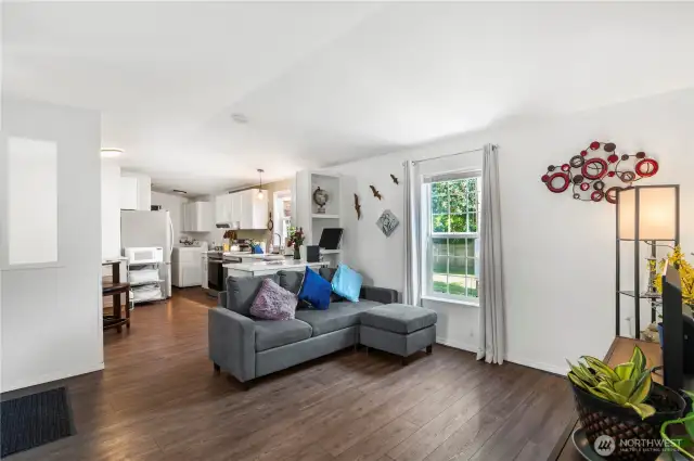 Spacious living area