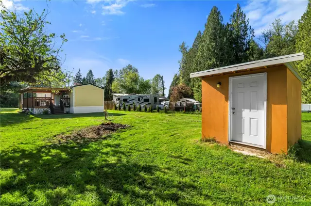 Heated Well House with room for storage