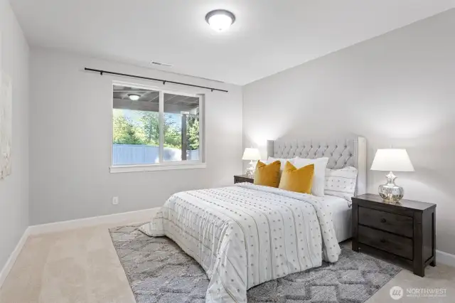 5th Bedroom - Basement