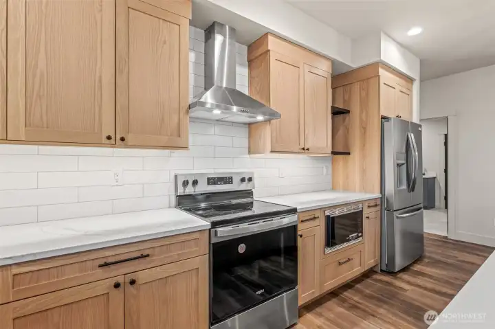 Stainless steel electric Whirlpool range