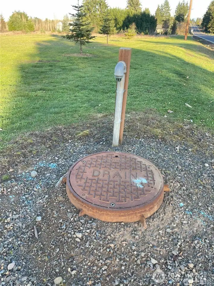 Utilities at the street