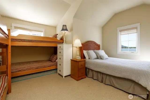 Bunks and Queen Bed