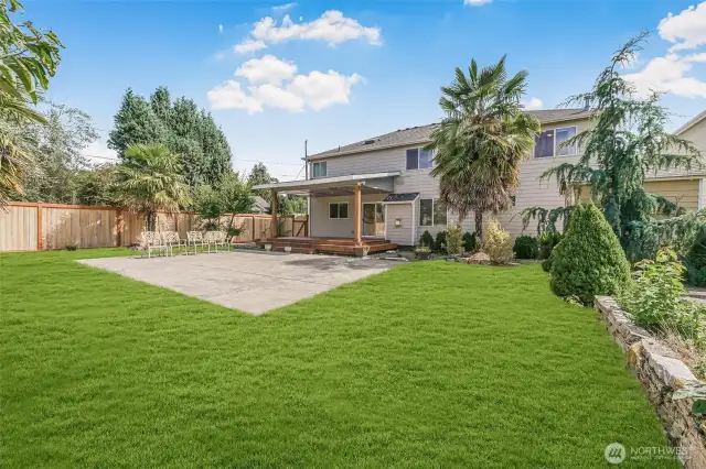 Your own private oasis.
