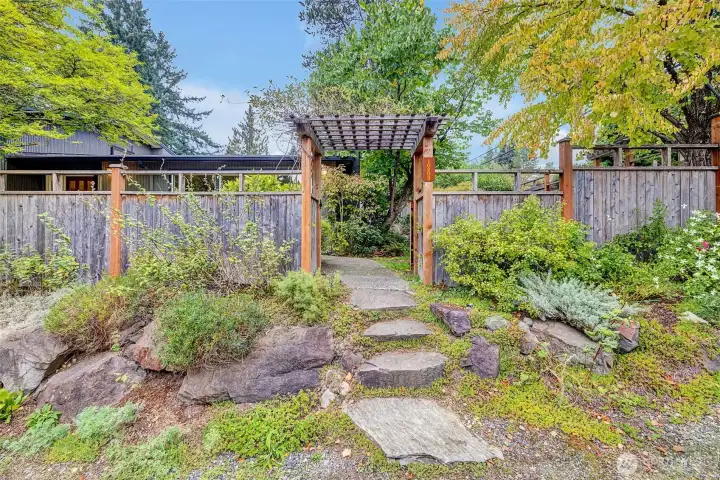 Enter you private oasis.