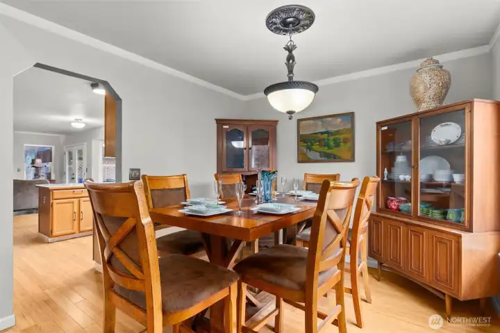 Formal dining room