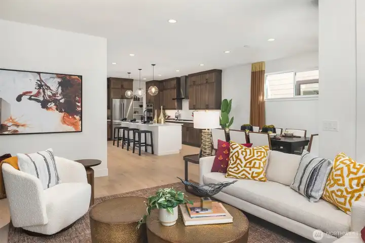 Another view of this open home design