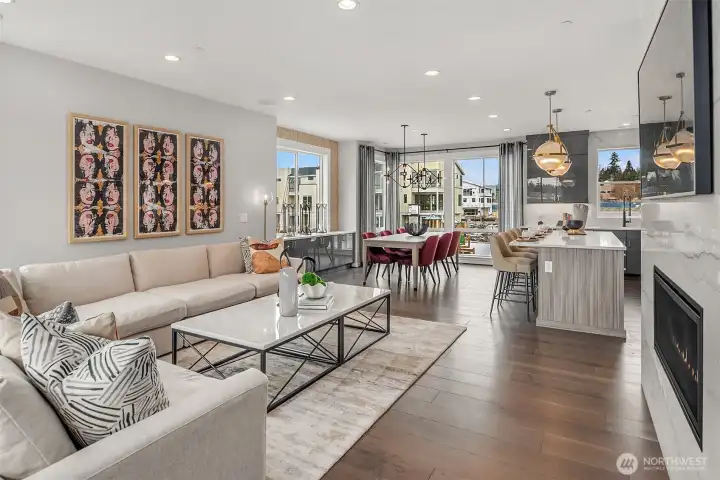 Photos are for illustrative purposes only & depict a different floor plan by Toll Brothers, finishes, or features than the actual home for sale. Actual layout & specifications vary. Home listed for sale (Banner) is brand new & photos are not yet available.