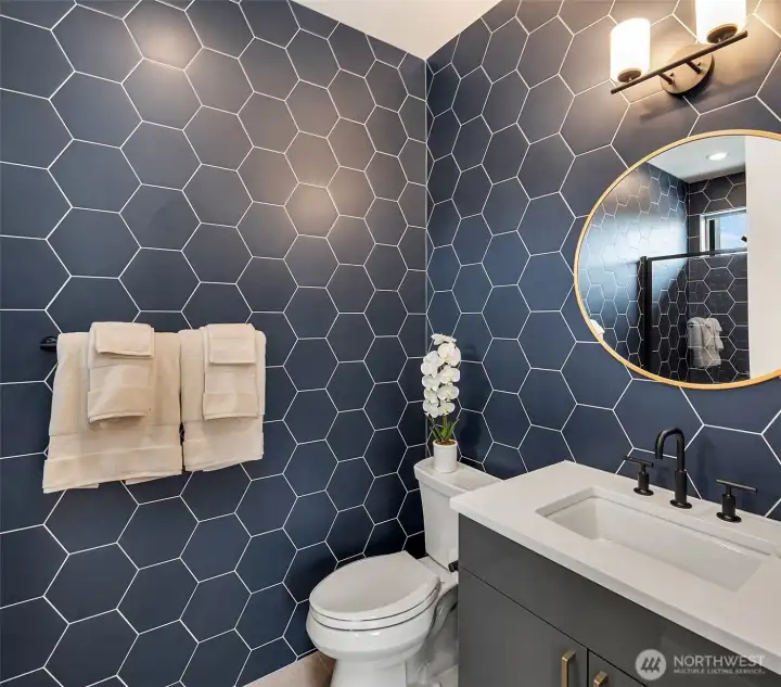 Photos are for illustrative purposes only & depict a different floor plan by Toll Brothers, finishes, or features than the actual home for sale. Actual layout & specifications vary. Home listed for sale (Banner) is brand new & photos are not yet available.