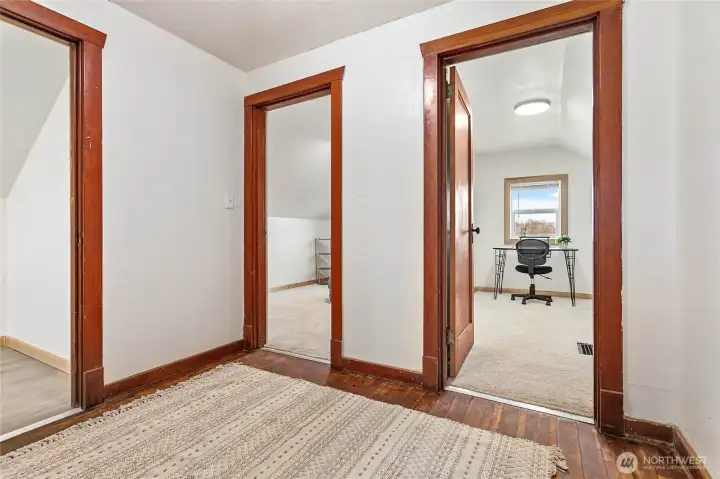 Two bedrooms upstairs