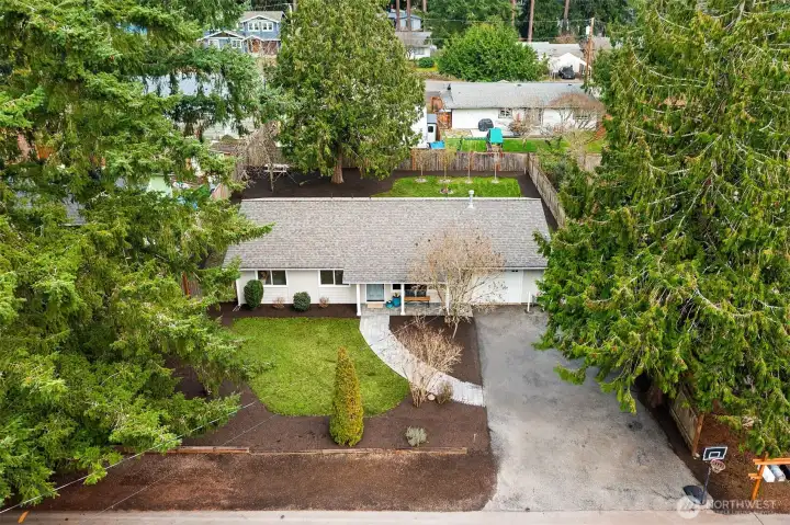 Quaint Rambler Nestled in the Trees