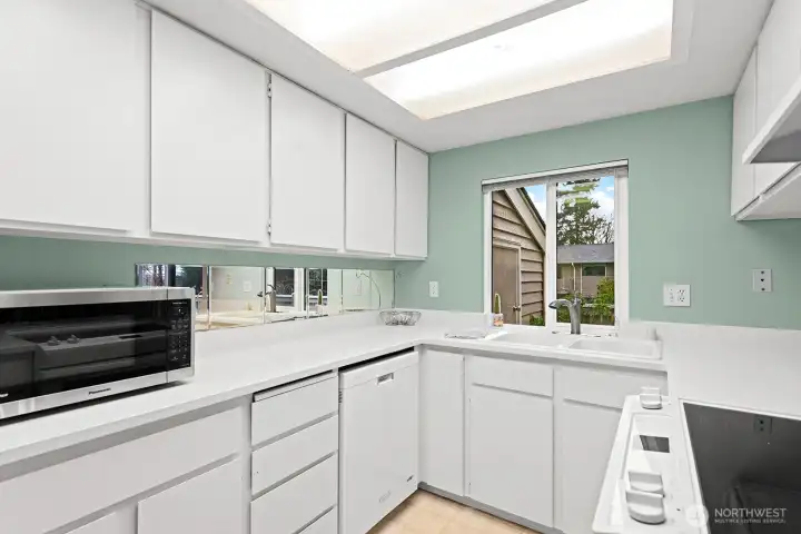 Updated Kitchen with Quartz countertops