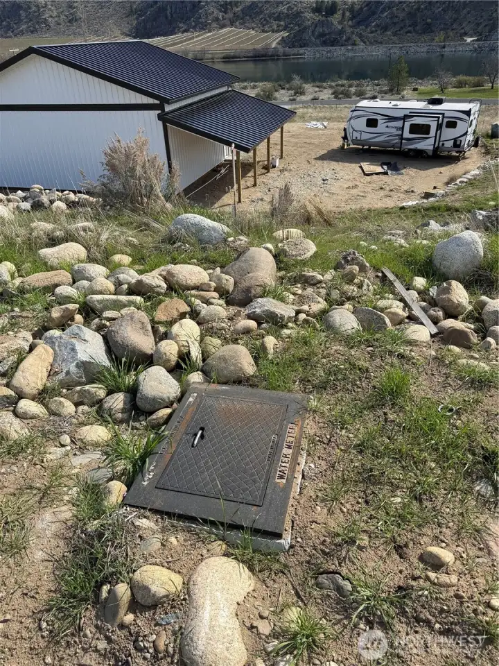 Water Vault at Bottom of Lot