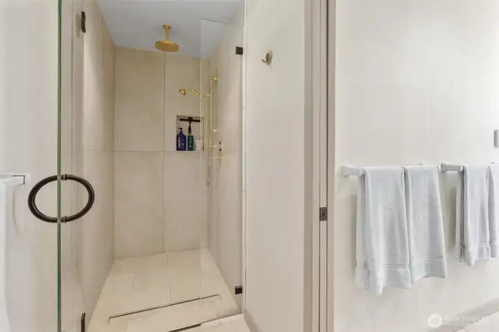 Primary Bath Rimless Shower