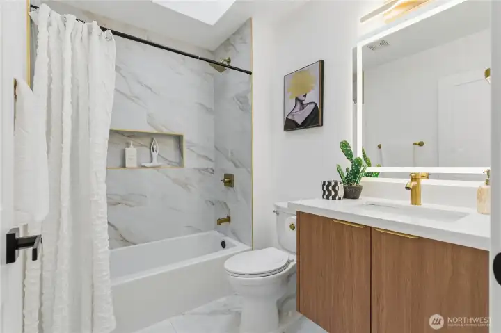 Hallway bathroom Hallway bathroom