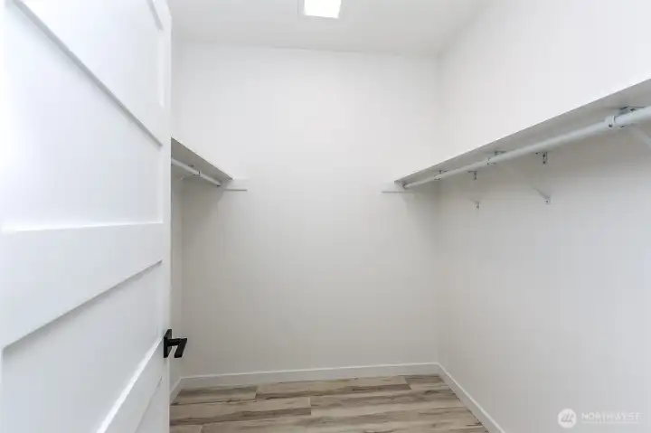 Primary walk-in closet