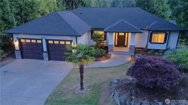 Welcome home to this lovely waterfront home with fresh paint, a brand new roof, and a 2-car garage. Mature landscaping sets the tone before the front door even opens. Welcome home to this lovely waterfront home with fresh paint, a brand new roof, and a 2-car garage. Mature landscaping sets the tone before the front door even opens.