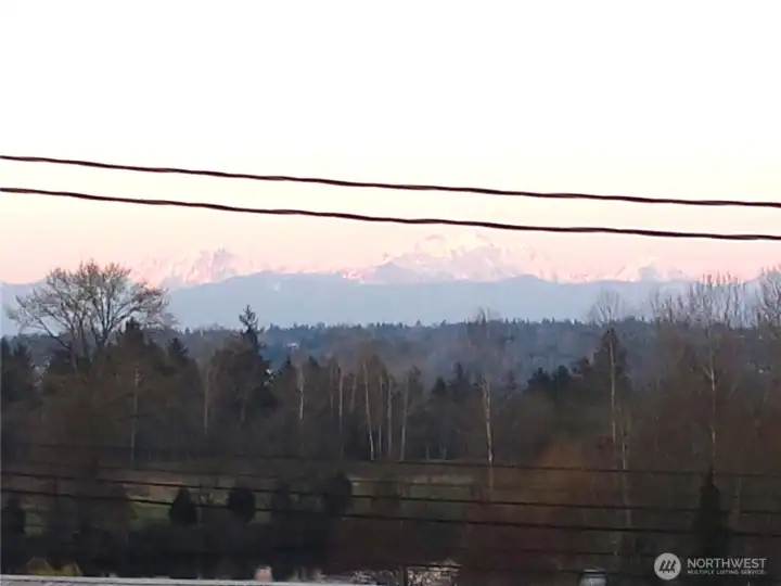 Mountain and River views.