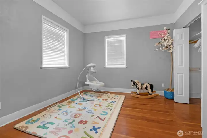 Second bedroom on the main floor.