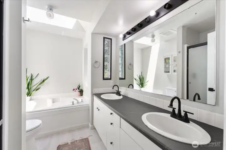 A different view of the Primary bath. A different view of the Primary bath.