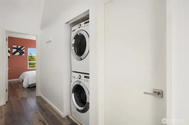 Laundry in unit. All appliances stay.