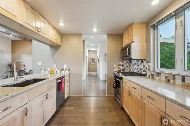 Lovely spacious kitchen.