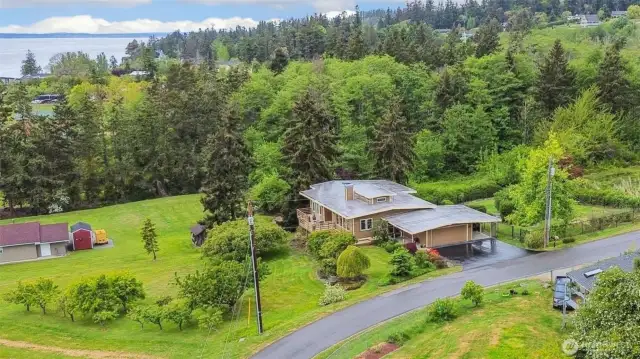 One large lot plus another separate lot make up this property. Almost a ¼ of an acre is fully fenced.