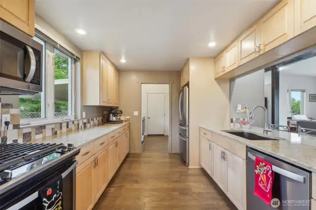 Lovely spacious kitchen.