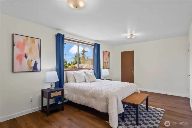 Primary bedroom.