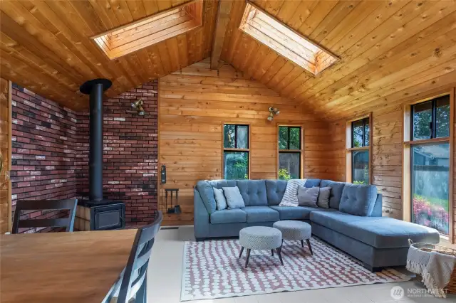 Bonus space with tons of natural light.