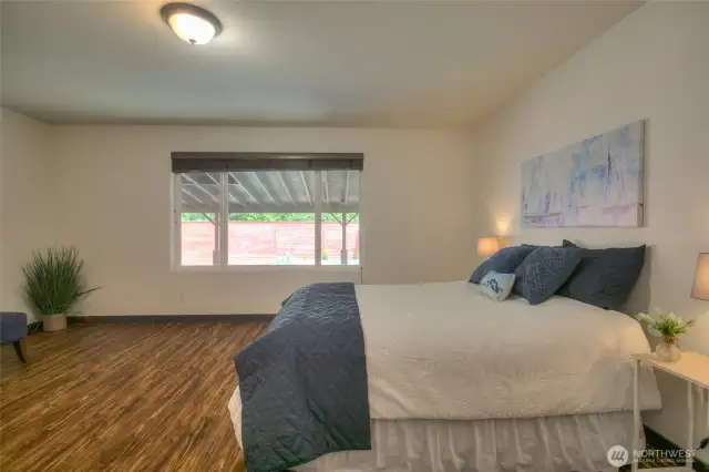 More than enough room for a king size bed
